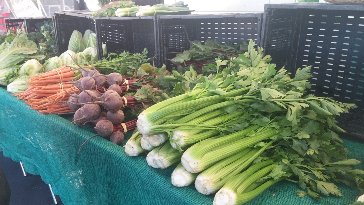 Fresh California Grown Produce at the Riverside Farmers Market